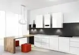 Кухня со встроенным газовым отоплением на кухне Кухня со встроенным газовым отоплением на кухне