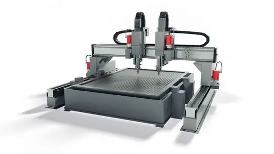 Четыре сервопривода P7. G от SEW-Eurodrive были установлены на этом плоском лазерном станке