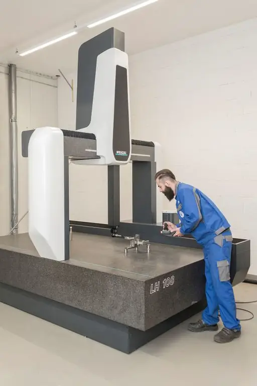 Контроль качества с использованием 3D измерительной машины