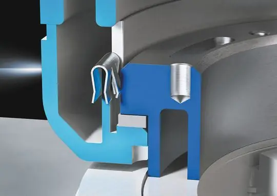 Это, как генерируется автоматическое выравнивание потенциалов: Пружина на несущих рычагов суставов создает постоянный эффект шлифования между двумя вращающимися и вложенными компонентами