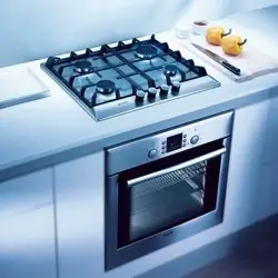 Подключите газовую плиту