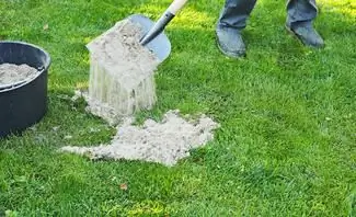 Песок газон