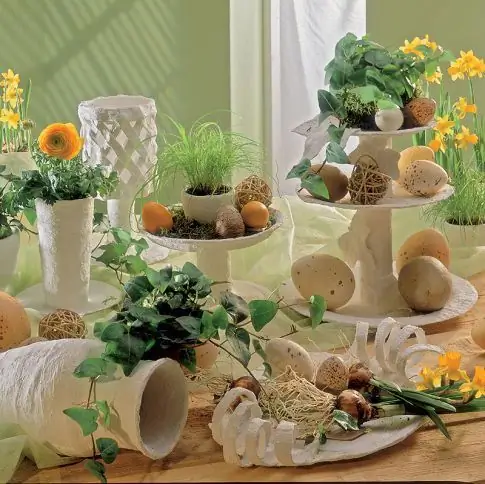 Поделки с гипсом