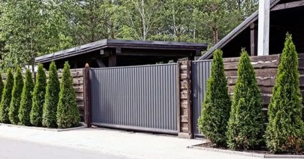 Цена алюминиевых ворот