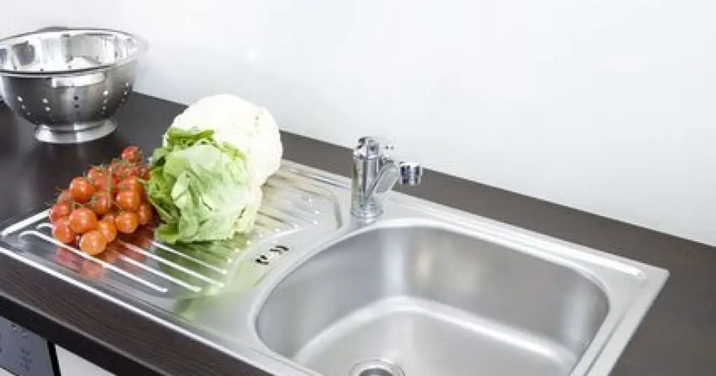 Расположение подводов воды на кухне
