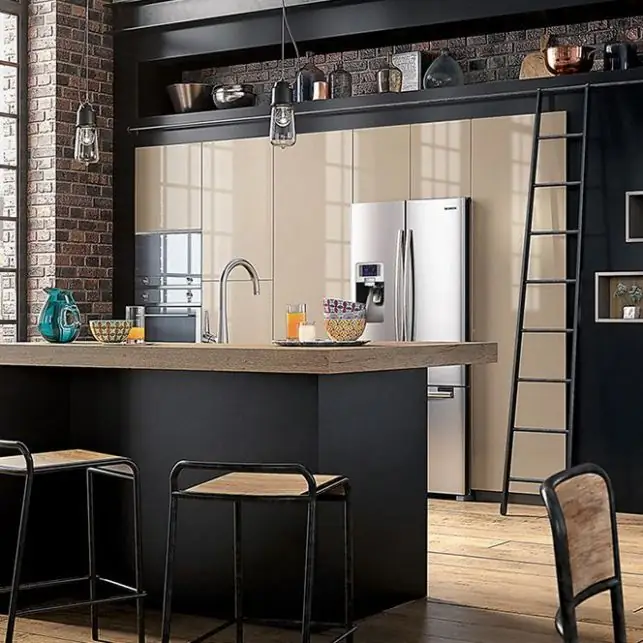 Центральный остров, достойный лофта