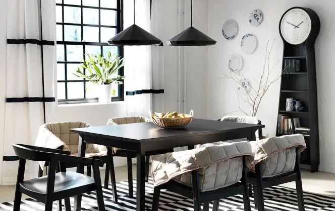 Современная столовая от Ikea © Ikea