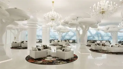 Роскошная роскошь отеля Mondrian Doha