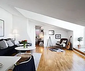 Небольшая, но шикарная квартира в мансарде с прекрасным видом и сбалансированным декором