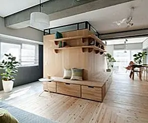 Маленькая квартира получает эффективный L-образный макияж