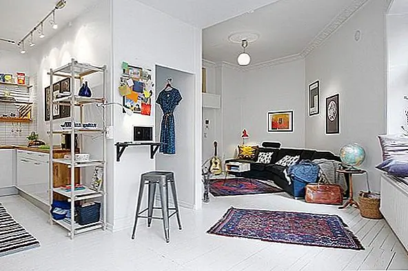 Бронированная квартира площадью 50 квадратных метров с декором из северных деревень