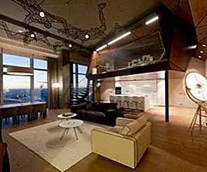 Апартаменты в пентхаусе в Москве выходят за весь город