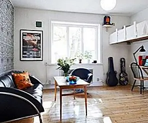 Крошечная однокомнатная квартира с уютным и просторным интерьером