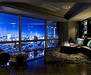 Красивый современный дизайн квартиры в Токио