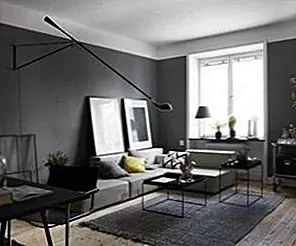 Мужская - Темный дизайн интерьера квартиры