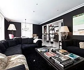 Двухкомнатная квартира с роскошным жилым дизайном интерьера