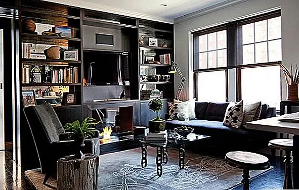 Мужественная квартира для дизайна интерьера в Гринвич-Виллидж