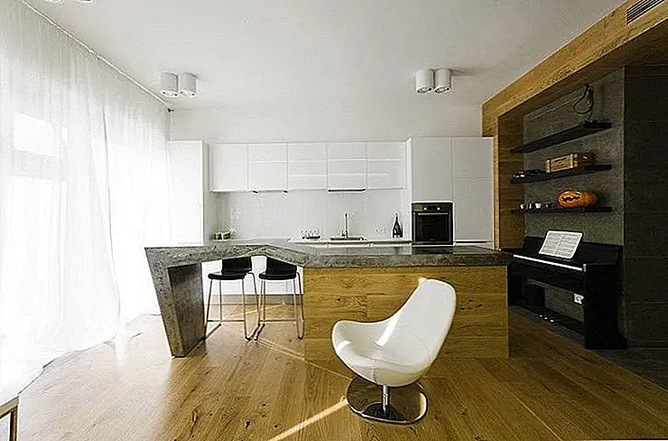 Минималистская квартира в Москве, выходящая за пределы элегантности