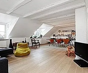 Современные апартаменты на верхнем этаже в Копенгагене