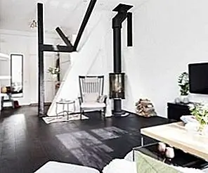 Потрясающая скандинавская квартира - теплые белые и простой стиль