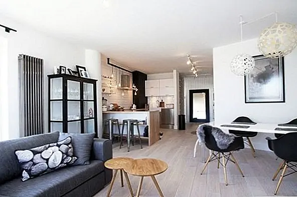 Современная деревенская квартира в Польше: вдохновляющий скандинавский стиль