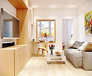 Яркость и динамизм в полной мере в крошечной квартире