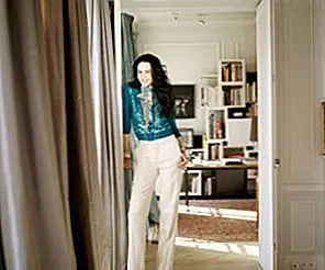 L'Wren Scott и стильная парижская квартира Мика Джаггера