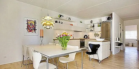 Великолепный белый дизайн интерьера в Дании