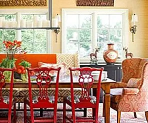 Сжигание, жирные детали: оранжевые и красные комнаты