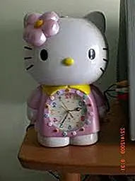 Часы Hello Kitty для детской комнаты