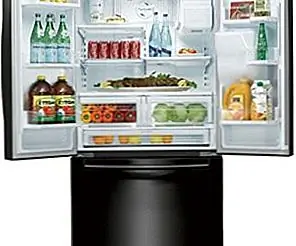 RFG298HDBP - Инновационный черный холодильник Samsung