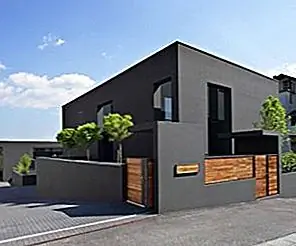 Фасад Черного дома в Загребе, Хорватия