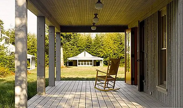 Освежающий дом: Восхитительное летнее отступление в Вашингтоне