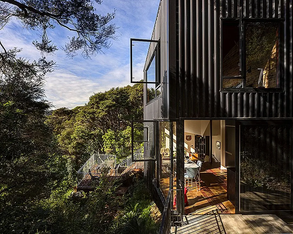 Необычный дом деревьев: потрясающий проект Блэкпула в Новой Зеландии