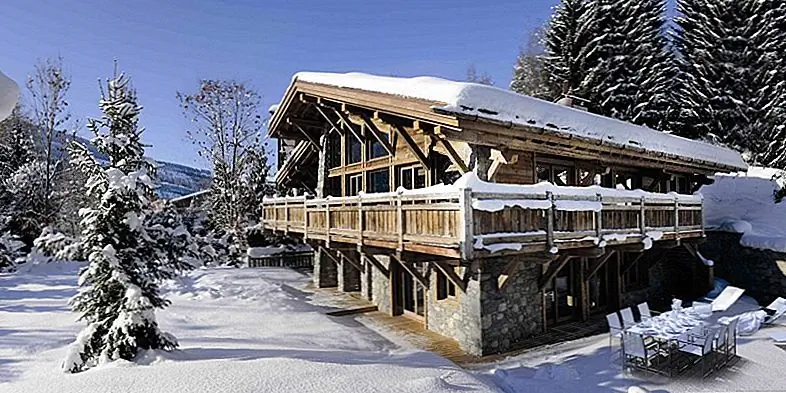 Chalet Brickell - роскошное и фешенебельное альпийское бегство в Межеве