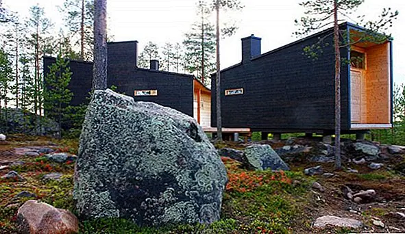 Creative Wooden Hideaway в Лапландии, Финляндия: Villa Valtanen