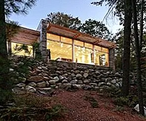 Красивый пример устойчивого живого и современного дизайна в Канаде