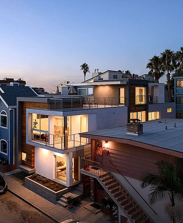 Впечатляющий современный дизайн, представленный полуостровом в Калифорнии