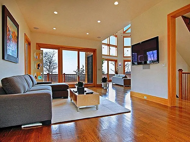 Нью-Йорк Современный единый семейный дом