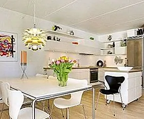 Великолепный белый дизайн интерьера в Дании