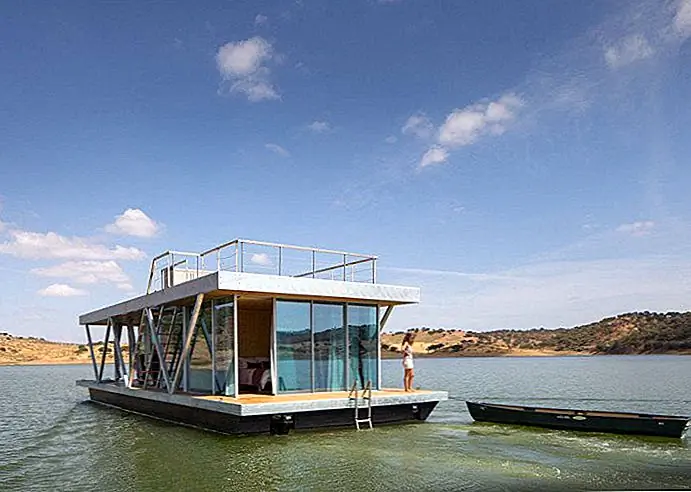 Модульный плавающий дом позволяет вам жить на воде в любом месте