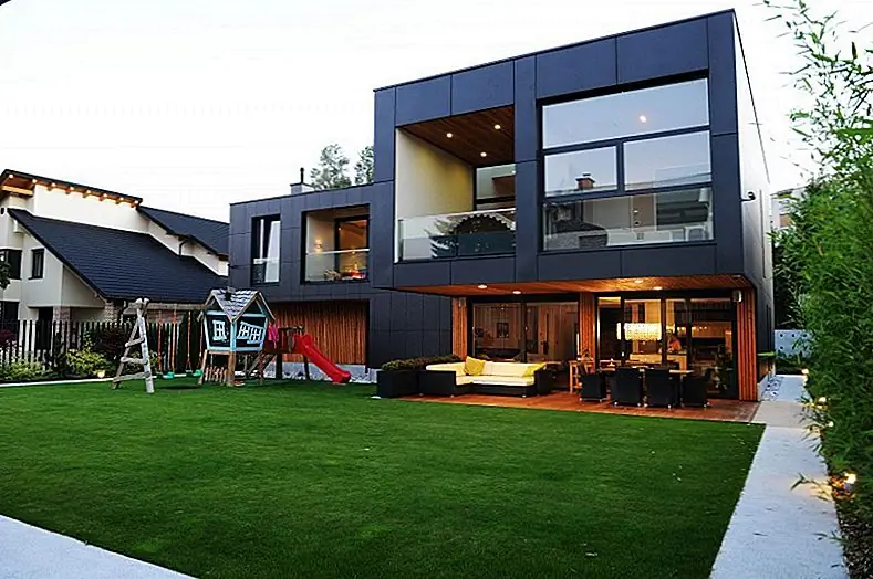 Прямоугольная частная резиденция в Любляне, Словения