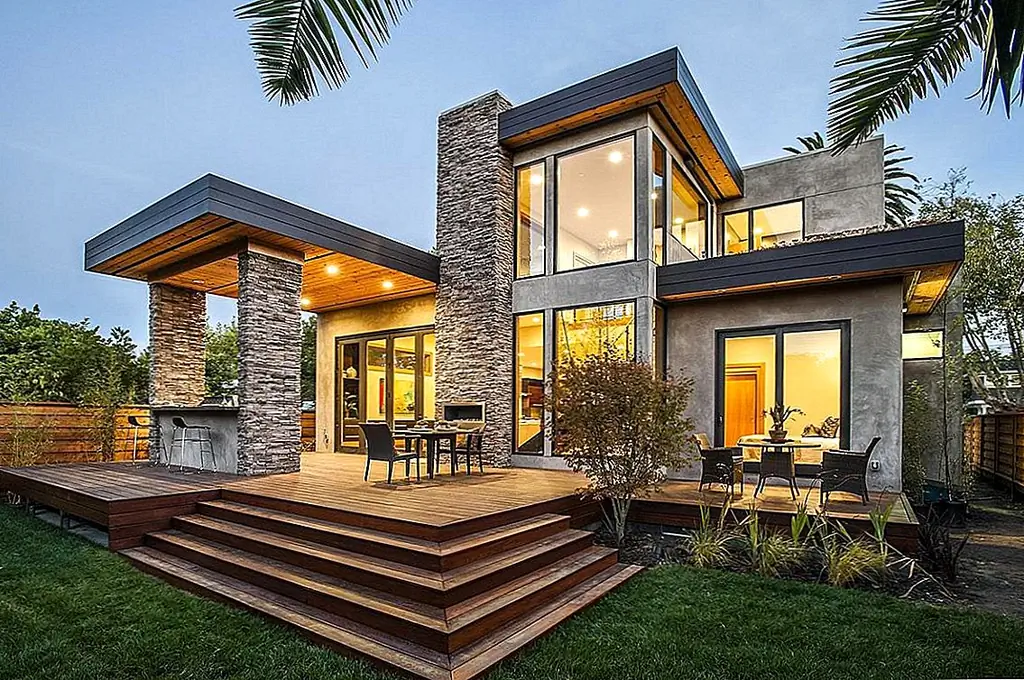 Rustic встречает роскошь: Burlingame Residence by Toby Long Design и дизайн студии Cipriani