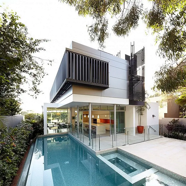 Визуализация композиции драматической архитектуры: Wentworth Rd house