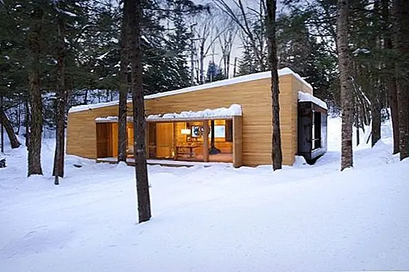 Уютная каюта La Luge - современная достопримечательность в Квебеке