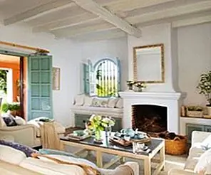 Природная красота и очаровательные цвета в испанском доме отдыха