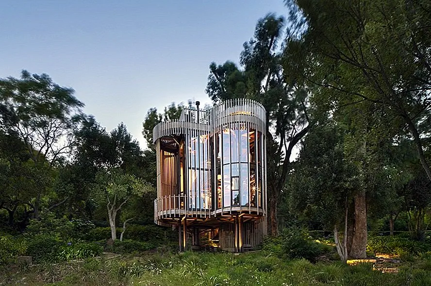 Дом Дерева в Кейптауне делает для мирного укрытия