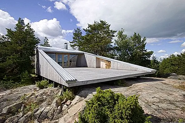 Вилла Mecklin, удивительная архитектура в скалистом ландшафте