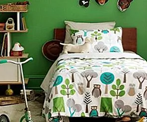 DwellStudio's Kids Bedding Owls Sky Duvet Set