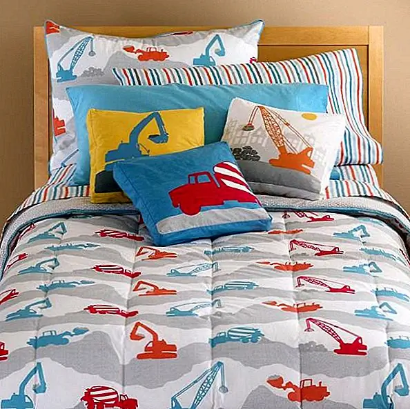Постельное белье для строительных зон для мальчиков